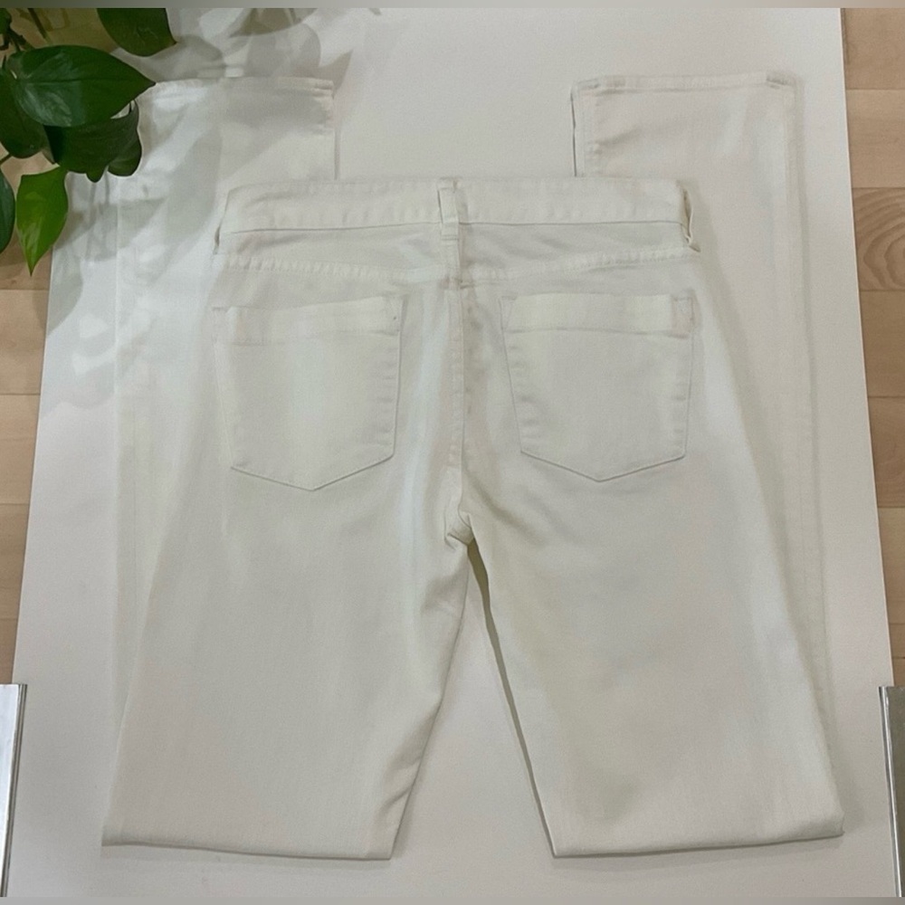 J. Crew Women's White Match Stick Jeans - Picture 4 of 12